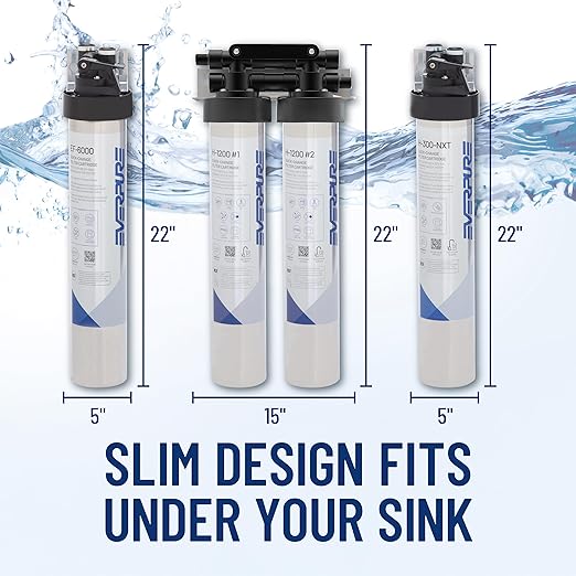 Pentair Everpure EF-6000 Full Flow Drinking Water System, Includes Filter Head - Image 3