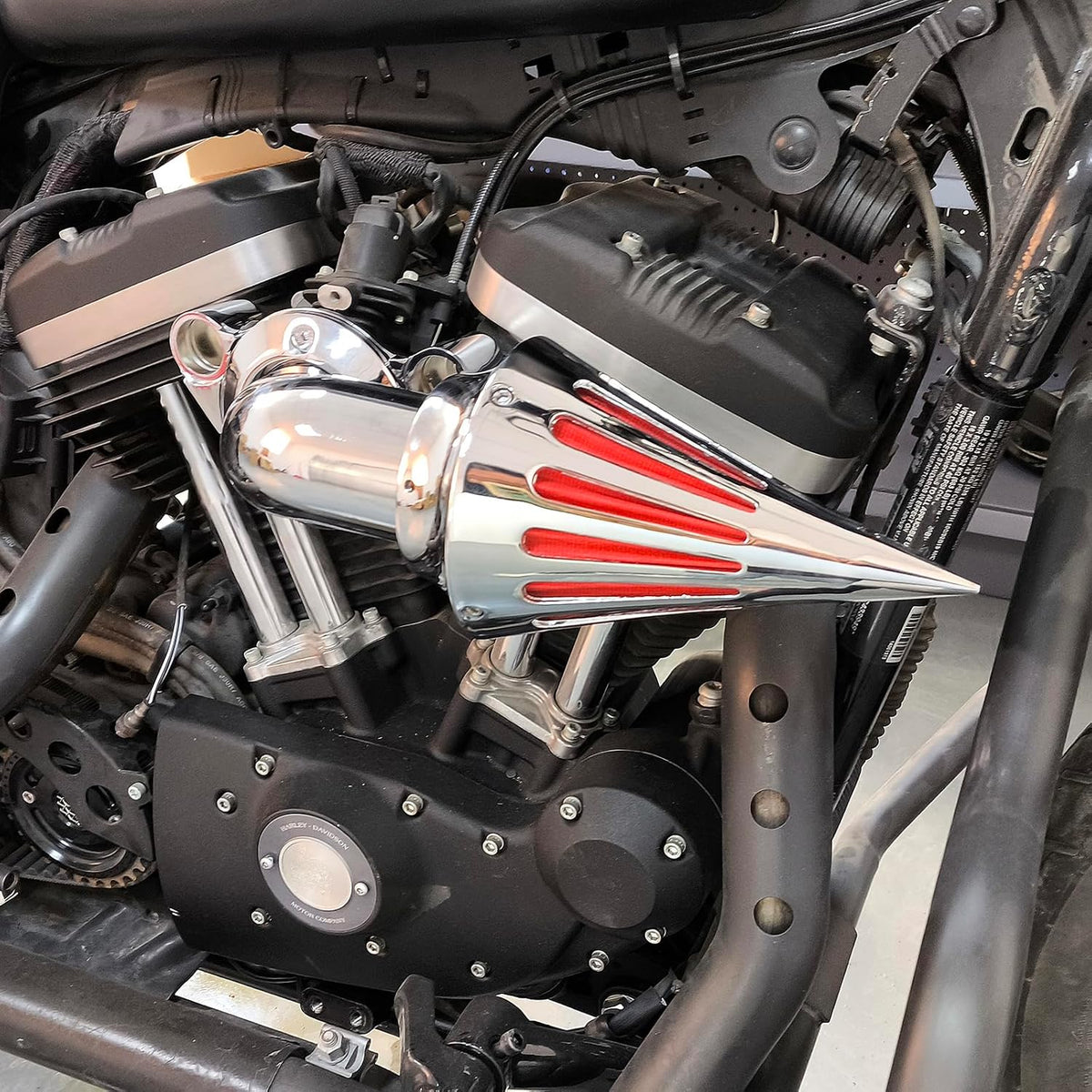 Air Cleaner Spike Air Intake Filter Fit for Harley Sportster 2004-2022