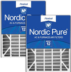 Nordic Pure 20x25x5 Air Bear Replacement 259112-102 MERV 12 Air Filters 2 Pack by NordicPure