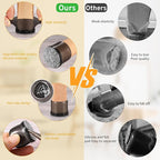 24PCS Extra Small Chair Leg Floor Protectors, Furniture Sliders, Chair Leg - Image 6