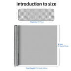 40 Mesh 304 Stainless Steel Mesh Screen, 24'' x 118''(60cm×300cm) Wire