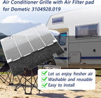 Dianrui 2 PCS RV for Dometic A/C Vent Cover Replacement, Duo-Therm Air - Image 3