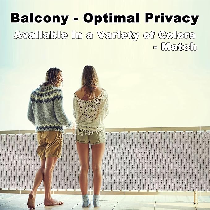Privacy Screen 3' x 19 Durable UV-Resistant Privacy Screen - Image 2