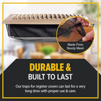 HAAK - Floor Vent Cover Trap, Durable Screen That Attaches Easily to Vent Covers - Image 9