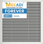 18x18x1 HVAC Furnace Air Filter, Lasts a Lifetime, the Last HVAC Filter You by MGCADI