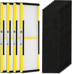 4 Pack FLT4825 True HEPA Filter B Replacement by isinlive