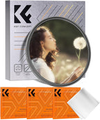 K&F CONCEPT 55mm Black Diffusion Mist 1/4 & Variable ND2-32 in-1 Filter by KFCONCEPT