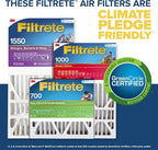 Filtrete 20x25x4 Slim Fit AC Furnace Air Filter, MPR 1550, MERV 12, Fits - Image 7
