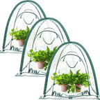 Porayhut Pop Up Greenhouse Cover Flower House, Mini Gardening Plant Sunshine by porayhut