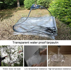 Transparent Tarpaulin Side Panels, Outdoor Clear Tarp Curtains - Image 4