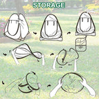 Plant Mini Greenhouse Pop Up Transparent Greenhouse Freeze Protection PVC Plant - Image 6