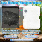 10PCS Replacement Filter Kit for Cascade 700/1000 CCF2UL/CCF3UL Aquarium Floss - Image 5