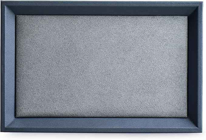 Oirlv Premium Leather Flat Jewelry Tray Jewelry Display Organizer, Valet Tray