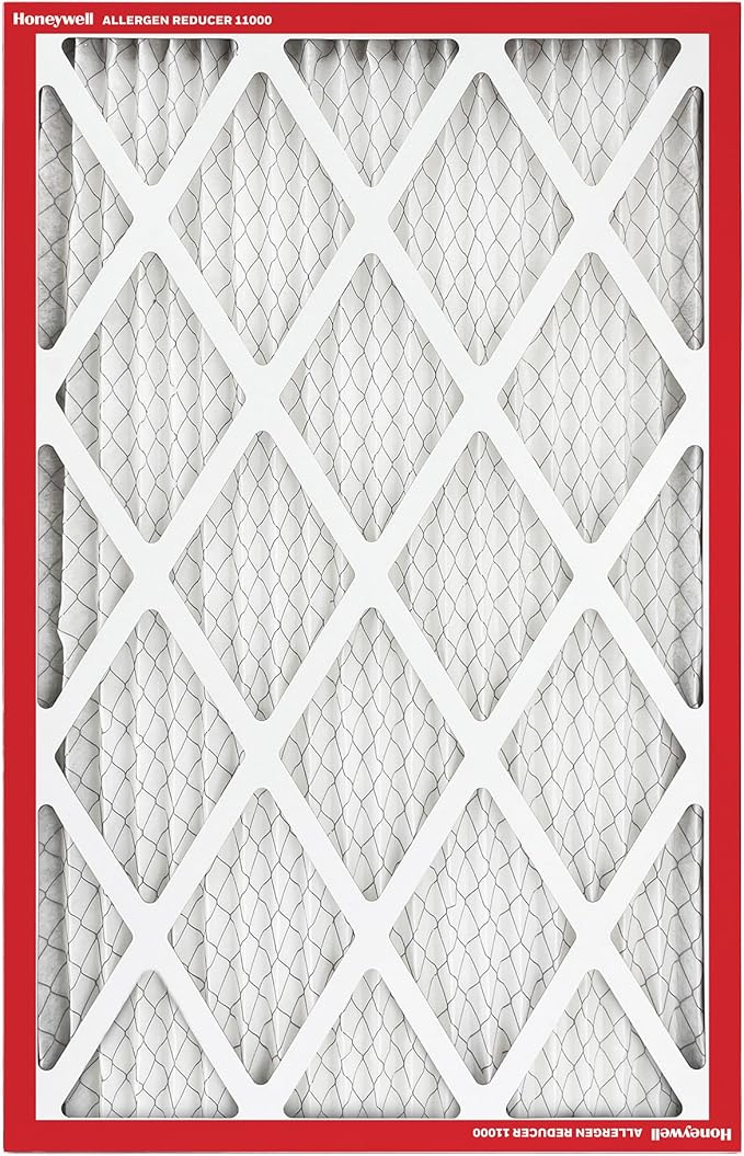 Honeywell 20x30x1 MERV 11 Allergen Reducer 11000 Electrostatic Pleated HVAC AC - Image 2