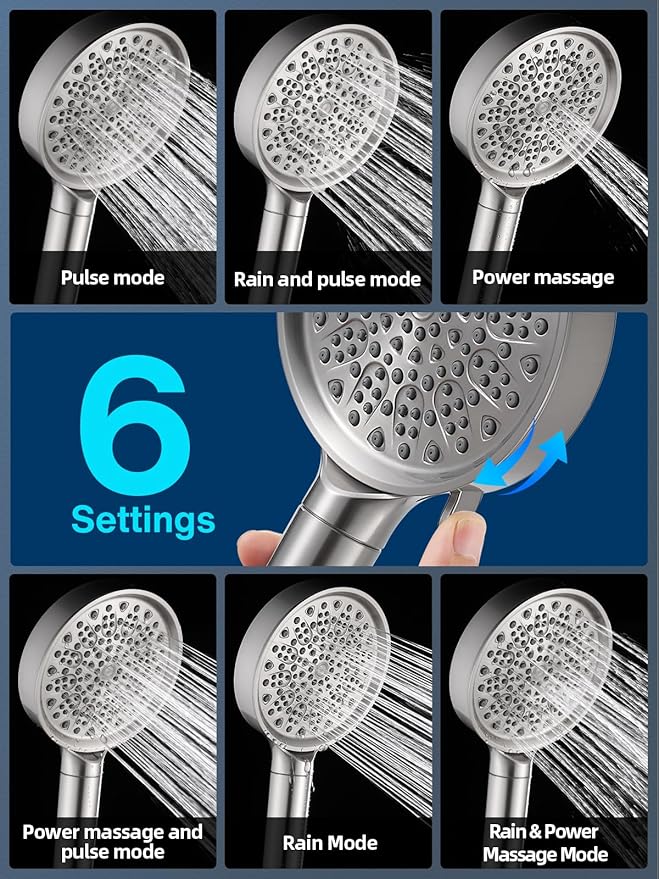 Cobbe Handheld Filtered Shower Head - Image 4