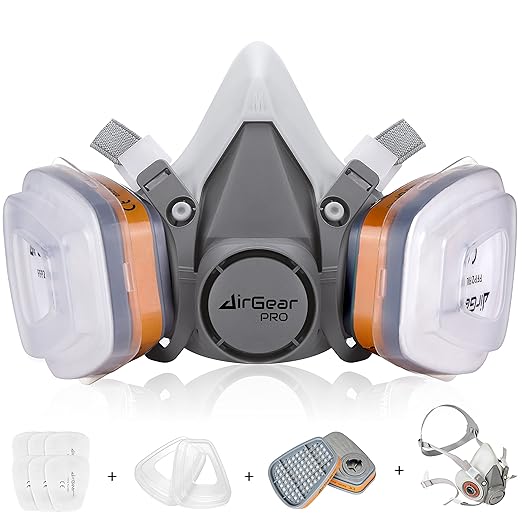 AirGearPro M-500 Reusable Respirator Mask by Airgearpro