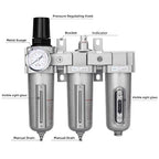 NANPU 1/2" NPT Industrial Grade 3 Stage Air Drying System - Image 2