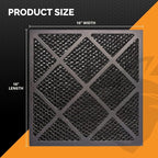 Tiger Tough HEPA 500 Activated Carbon Filter 16x16x1 – Replacement Air Purifier - Image 2