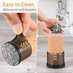 24PCS Extra Small Chair Leg Floor Protectors, Furniture Sliders, Chair Leg