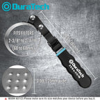 DURATECH Extra Small Swivel Oil Filter Wrench, Oil Filter Removal Tool - Image 2