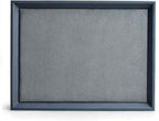 Oirlv Premium Leather Flat Jewelry Tray Jewelry Display Organizer Valet Tray