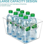 Vtopmart Clear Plastic Pantry Organizer Bins, Countertops, Freezer Organization