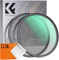 K&F CONCEPT 67mm Black Diffusion 1/4 & 1/8 Filters Kit Mist Cinematic Effect by KFCONCEPT