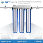 iSpring Whole House Water Filter System, Highly Reduces up to 99% Chlorine - Image 2