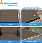 TANG Sun Shade Fabric Roll 8'x48' Shade Cloth - Image 5