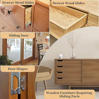 Wood Drawer Wax Lubricant Paste Door Lubricant Wear-Resistant Eliminate - Image 7