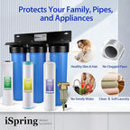iSpring Whole House Water Filter System w/Spin Down Sediment Filter, - Image 5
