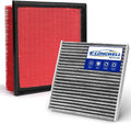 Cabin & Engine Air Filter Kit for 2019-2025 RAV4 2.5L by E-LONGWELL