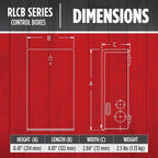 Red Lion RLCB05-230 1/2-HP 230-Volt VMC Control Box - Image 2