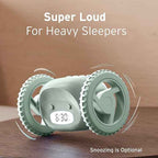 CLOCKY Extra Loud Alarm Clock for Heavy Sleepers on Wheels Rolls Runs Away