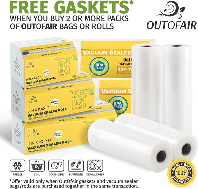 100 Vacuum Sealer Bags: Pint Size by OutOfAir Works - Image 10