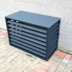Pool pump covers for outside units, outdoor garbage can enclosures, aluminum by ZUGIATP