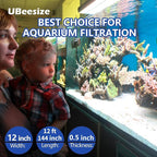 UBeesize Aquarium Filter Media Floss, 12 ft Cut to Fit Pond Filters - Image 5