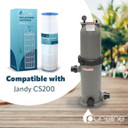 Pureline Pool Replacement Cartridge Filter, 200 Sq Ft, Compatible - Image 2