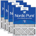 Nordic Pure 20x25x5 Lennox X6673 X6675 Replacement MERV 12 Air Filters 4 Pack by NordicPure