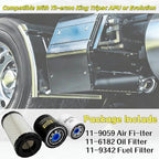 11-9059 Air Fi-lter 11-6182 Oil Filter 11-9342 Fuel Filter Maintenance Kit Fit - Image 3