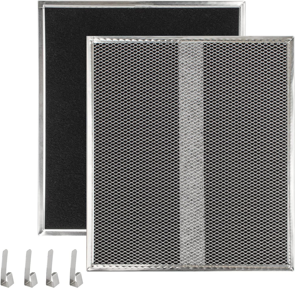 HPF30 Charcoal Filter with Mounting Clips for Broan Range Hood