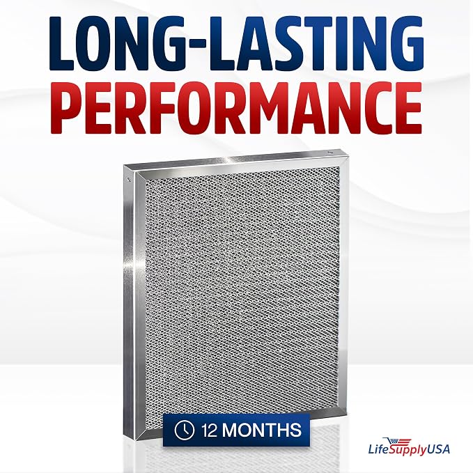 18x20x1 Electrostatic Air Filter, MERV 8, Reusable Furnace AC/HVAC Filter - Image 4
