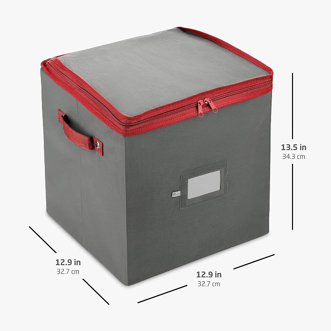 ZOBER Christmas Ornament Storage Box - Image 6