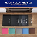 FEATOL Anti Fatigue Mat for Standing, 9/10 Extra Thick Ergonomic Standing Desk - Image 6