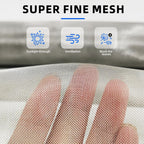 40 Mesh 304 Stainless Steel Mesh Screen, 24'' x 118''(60cm×300cm) Wire