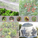 Garden Netting, 2 Pack 8x24Ft Ultra Fine Mesh Netting Pest Barrier Protection - Image 2