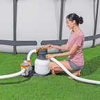 Bestway 58498E Flowclear 1500 Gallon Sand Filter Pool Pump - Image 4