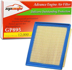 EPAuto GP895 Engine Air Filter, Replacement by EPAuto