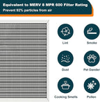 16x25x1 Reusable Air Filter, MERV 8, Permanent Electrostatic Air Filter - Image 5