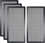 280x140mm PC Case Dust Mesh Filter, Magnetic Frame Computer Fan Dust Mesh PC by YSSHUI